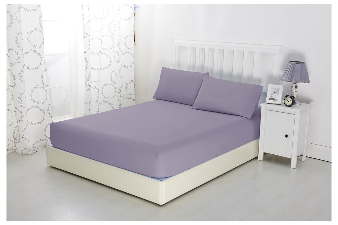 Sonia Moer Super Soft Brushed Microfibre Fitted Sheet - Non Iron Breathable Hypoallergenic Bottom Sheet with Strong Elastic Hem-Wholesale Deal