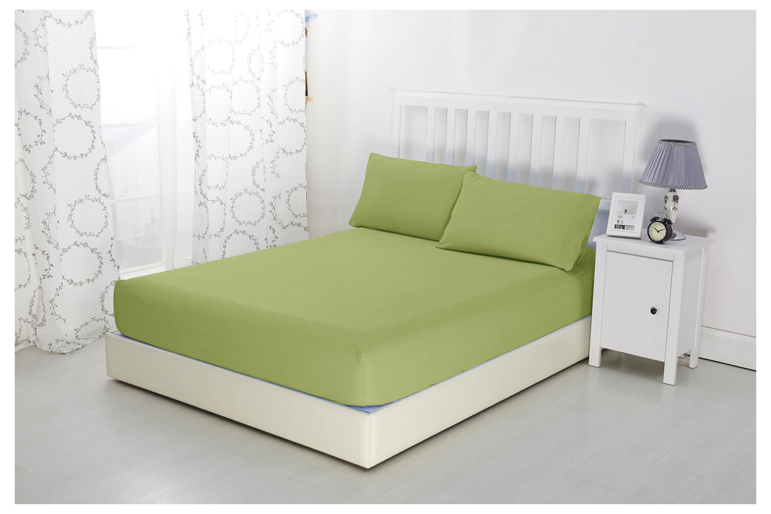 Sonia Moer Super Soft Brushed Microfibre Fitted Sheet - Non Iron Breathable Hypoallergenic Bottom Sheet with Strong Elastic Hem-Wholesale Deal