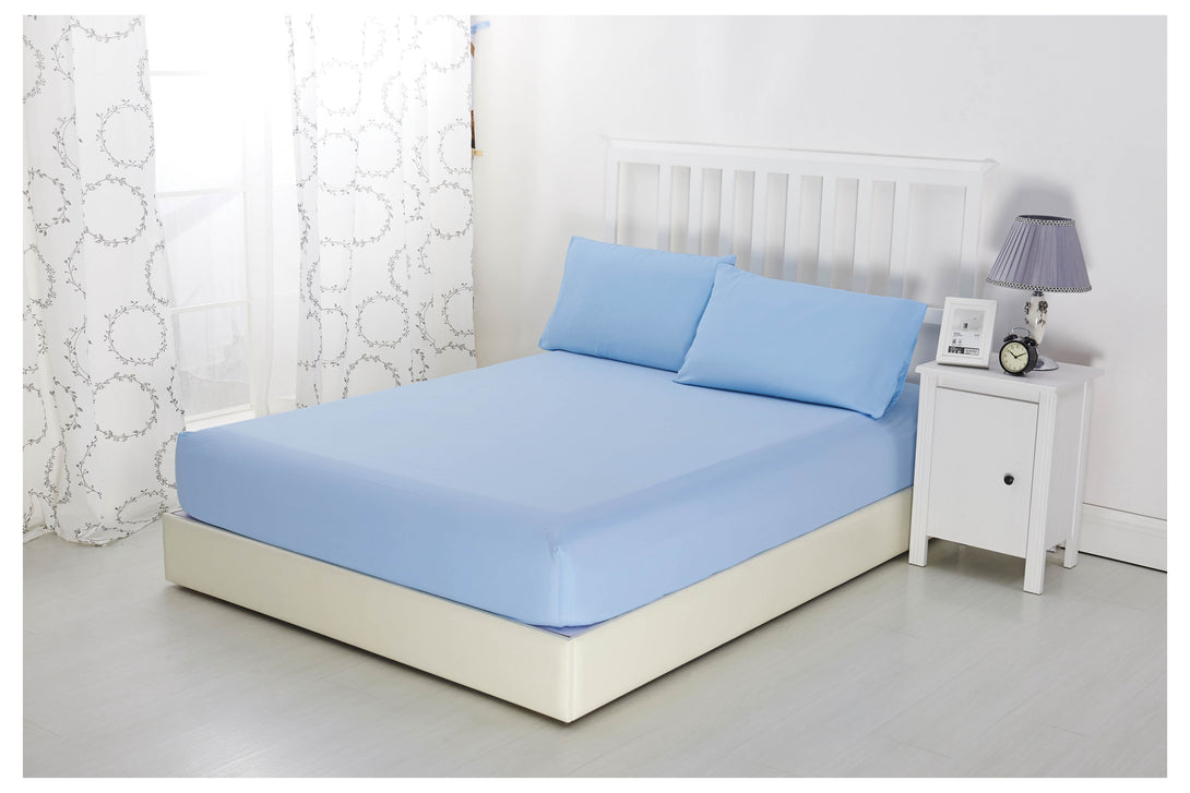 Sonia Moer Super Soft Brushed Microfibre Fitted Sheet - Non Iron Breathable Hypoallergenic Bottom Sheet with Strong Elastic Hem-Wholesale Deal
