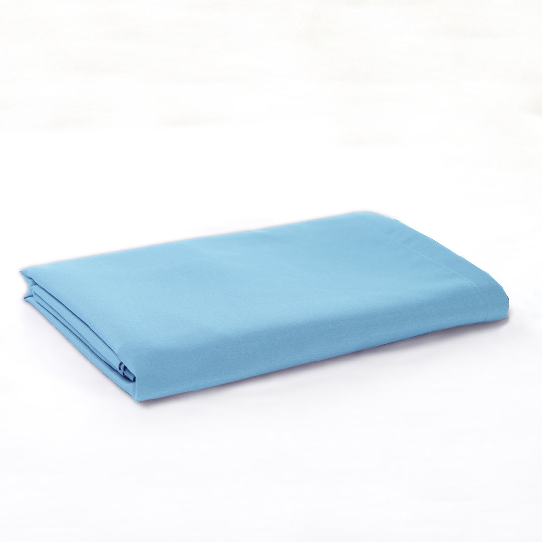 Sonia Linens Home Basic Soft Brushed Microfibre Flat Sheet - Non Iron Breathable Hypoallergenic Top Sheet
