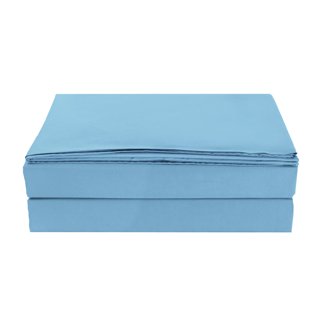 Sonia Linens Home Basic Soft Brushed Microfibre Flat Sheet - Non Iron Breathable Hypoallergenic Top Sheet