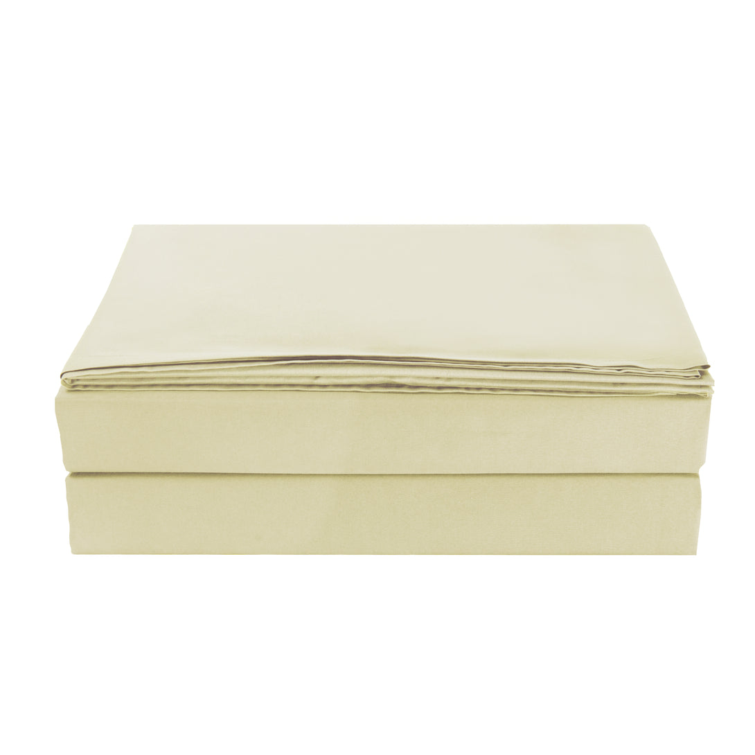Sonia Moer Super Soft Brushed Microfibre Flat Sheet - Non Iron Breathable Hypoallergenic Top Sheet-Wholesale Deal