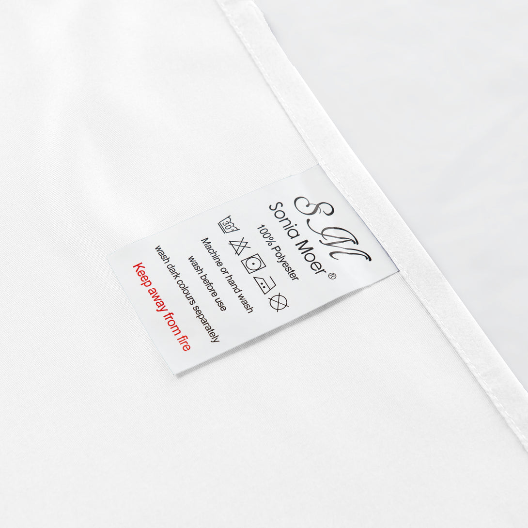 Sonia Moer Super Soft Brushed Microfibre Fitted Sheet - Non Iron Breathable Hypoallergenic Bottom Sheet with Strong Elastic Hem-Wholesale Deal
