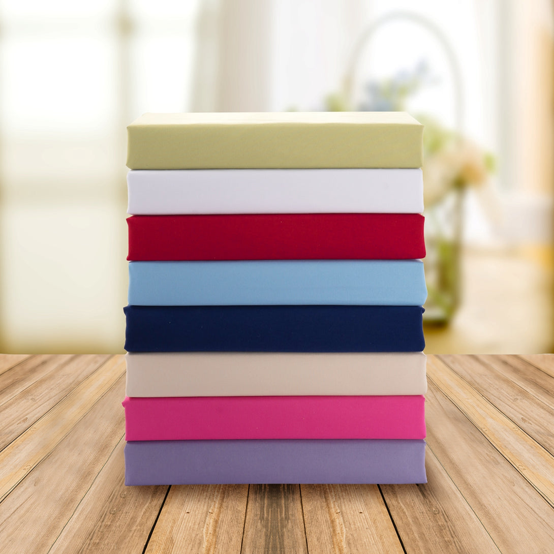 Sonia Moer Super Soft Brushed Microfibre Flat Sheet - Non Iron Breathable Hypoallergenic Top Sheet-Wholesale Deal
