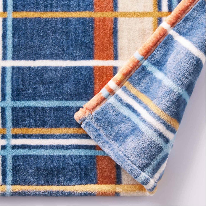 Sonia Linens Home Basic Decorative Ultra Plush Blanket Collection, Heavy Weight, Multiple Patterns and Colours