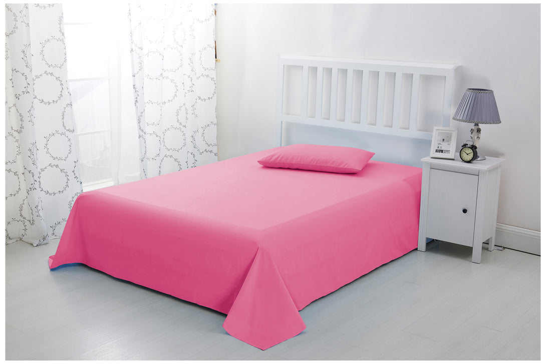 Sonia Moer Super Soft Brushed Microfibre Flat Sheet - Non Iron Breathable Hypoallergenic Top Sheet-Wholesale Deal