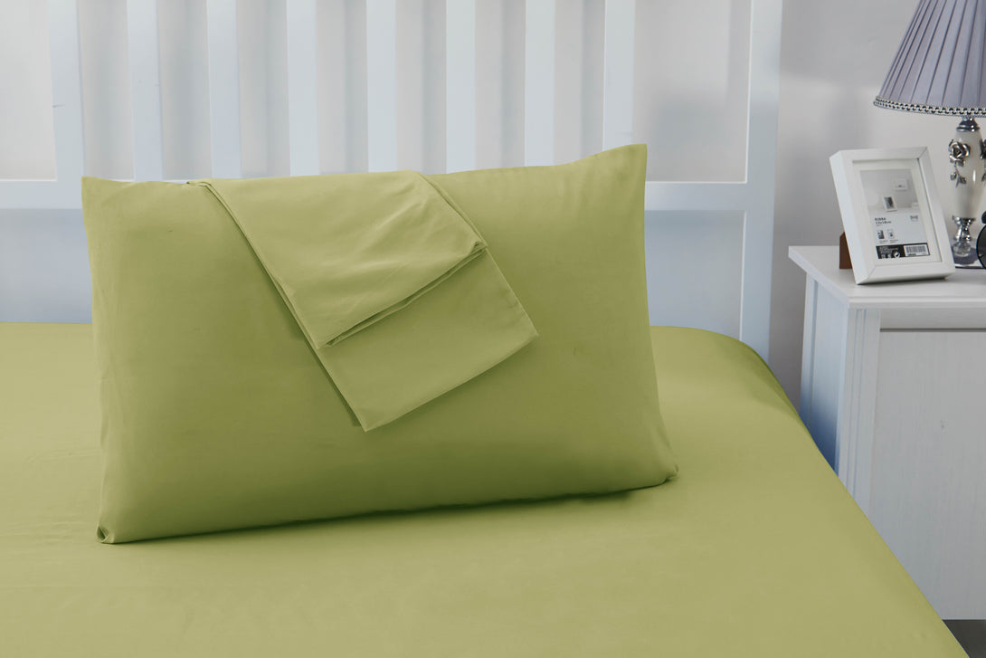 Sonia Moer Super Soft Brushed Microfibre Pillowcases - Non Iron Breathable Hypoallergenic Pillowcases set of 2