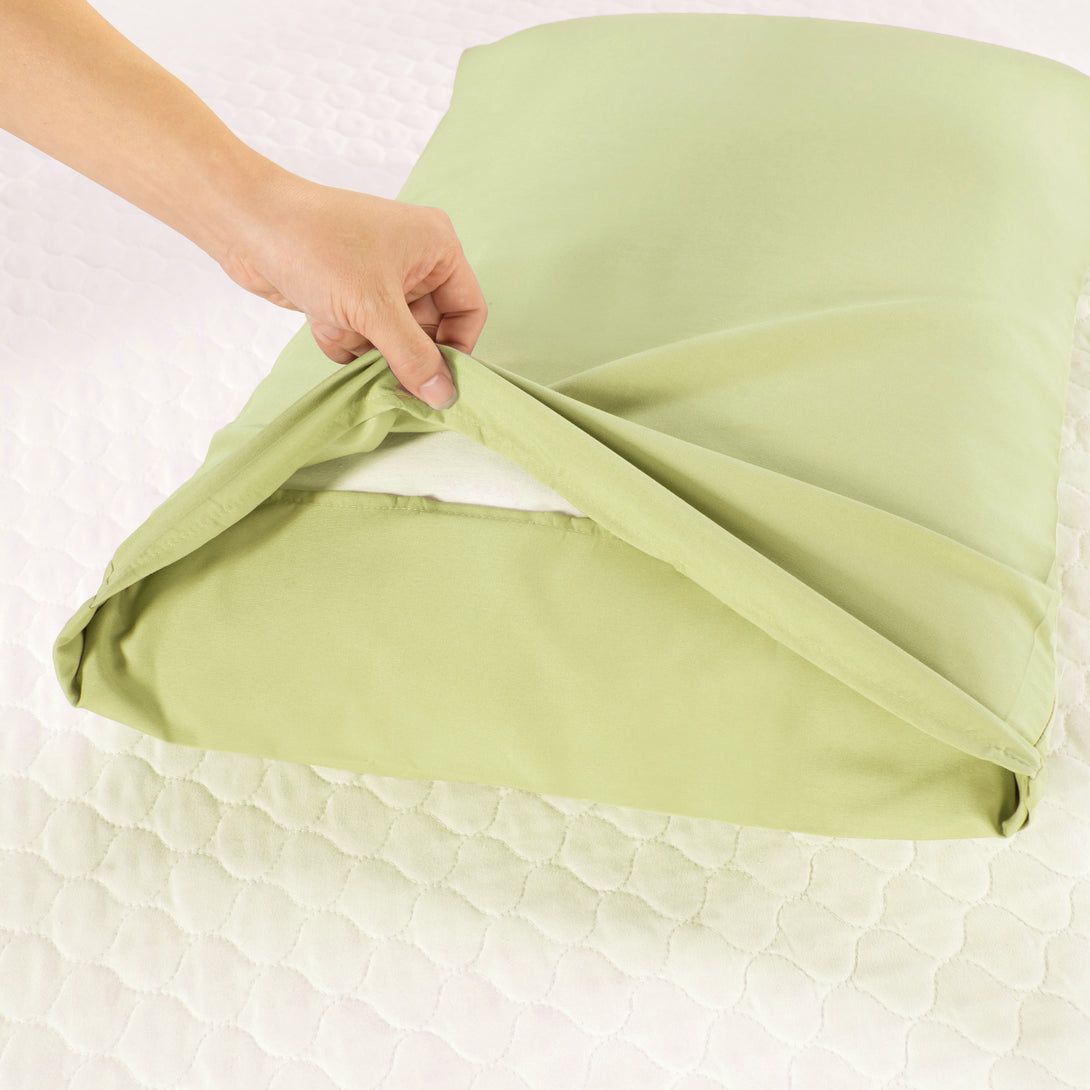 Sonia Moer Super Soft Brushed Microfibre Pillowcases - Non Iron Breathable Hypoallergenic Pillowcases set of 2