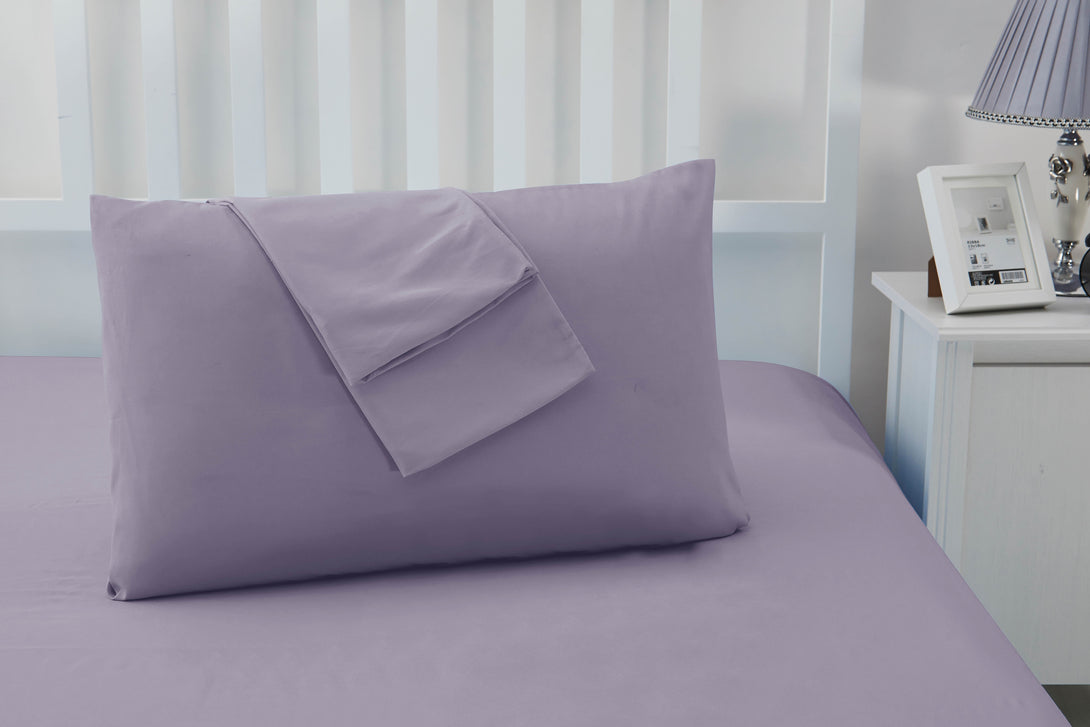 Sonia Moer Super Soft Brushed Microfibre Pillowcases - Non Iron Breathable Hypoallergenic Pillowcases set of 2