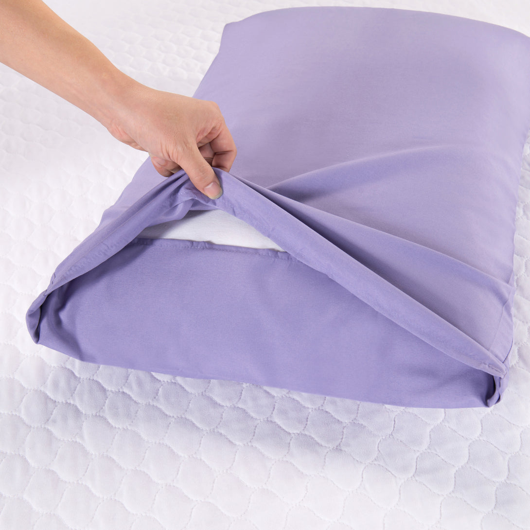 Sonia Moer Super Soft Brushed Microfibre Pillowcases - Non Iron Breathable Hypoallergenic Pillowcases set of 2