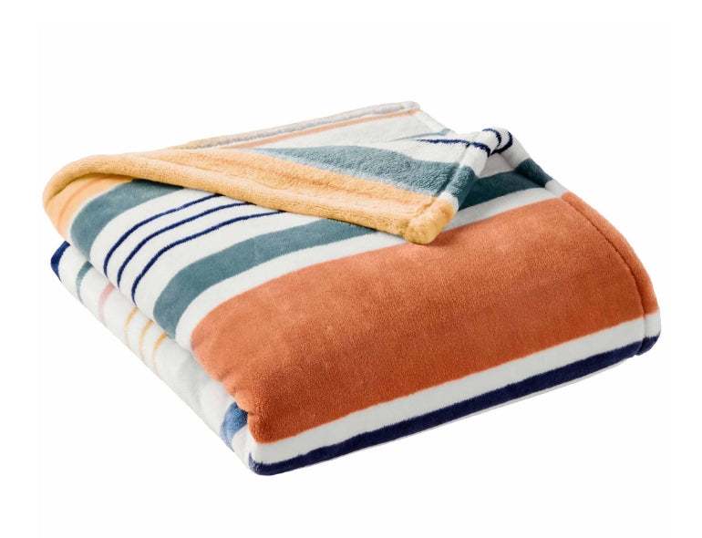 Sonia Linens Home Basic Decorative Ultra Plush Blanket Collection, Heavy Weight, Multiple Patterns and Colours