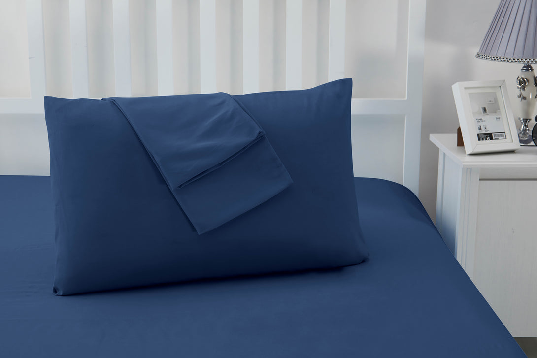 Sonia Moer Super Soft Brushed Microfibre Pillowcases - Non Iron Breathable Hypoallergenic Pillowcases set of 2