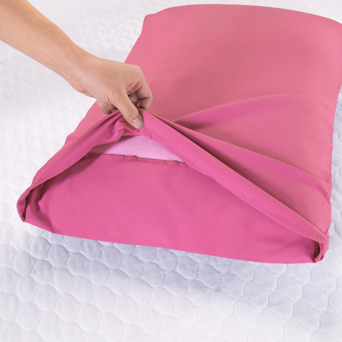 Sonia Moer Super Soft Brushed Microfibre Pillowcases - Non Iron Breathable Hypoallergenic Pillowcases set of 2