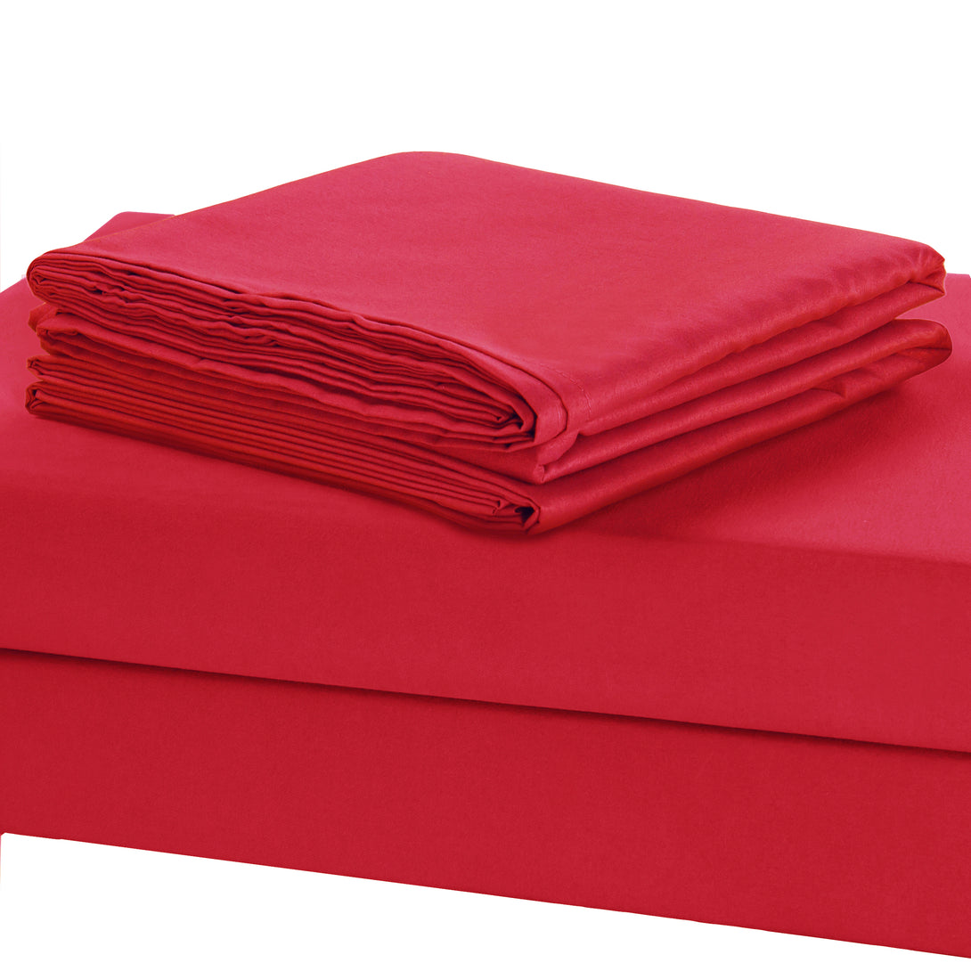 Sonia Moer Super Soft Brushed Microfibre Flat Sheet - Non Iron Breathable Hypoallergenic Top Sheet-Wholesale Deal