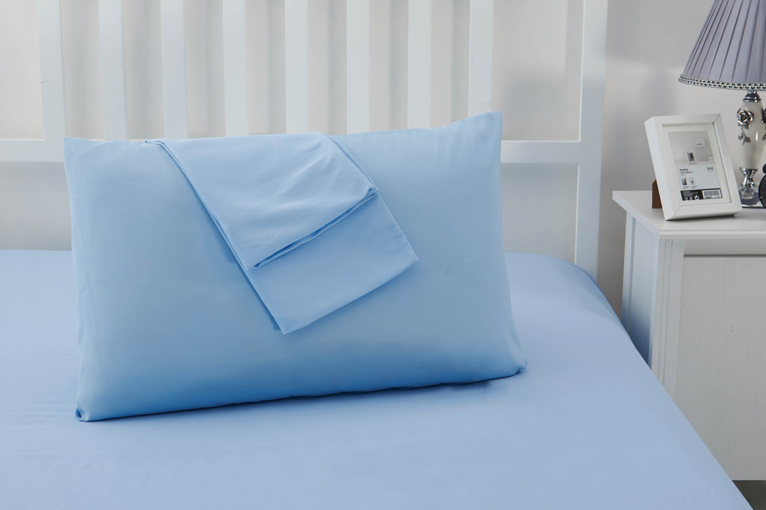 Sonia Moer Super Soft Brushed Microfibre Pillowcases - Non Iron Breathable Hypoallergenic Pillowcases set of 2