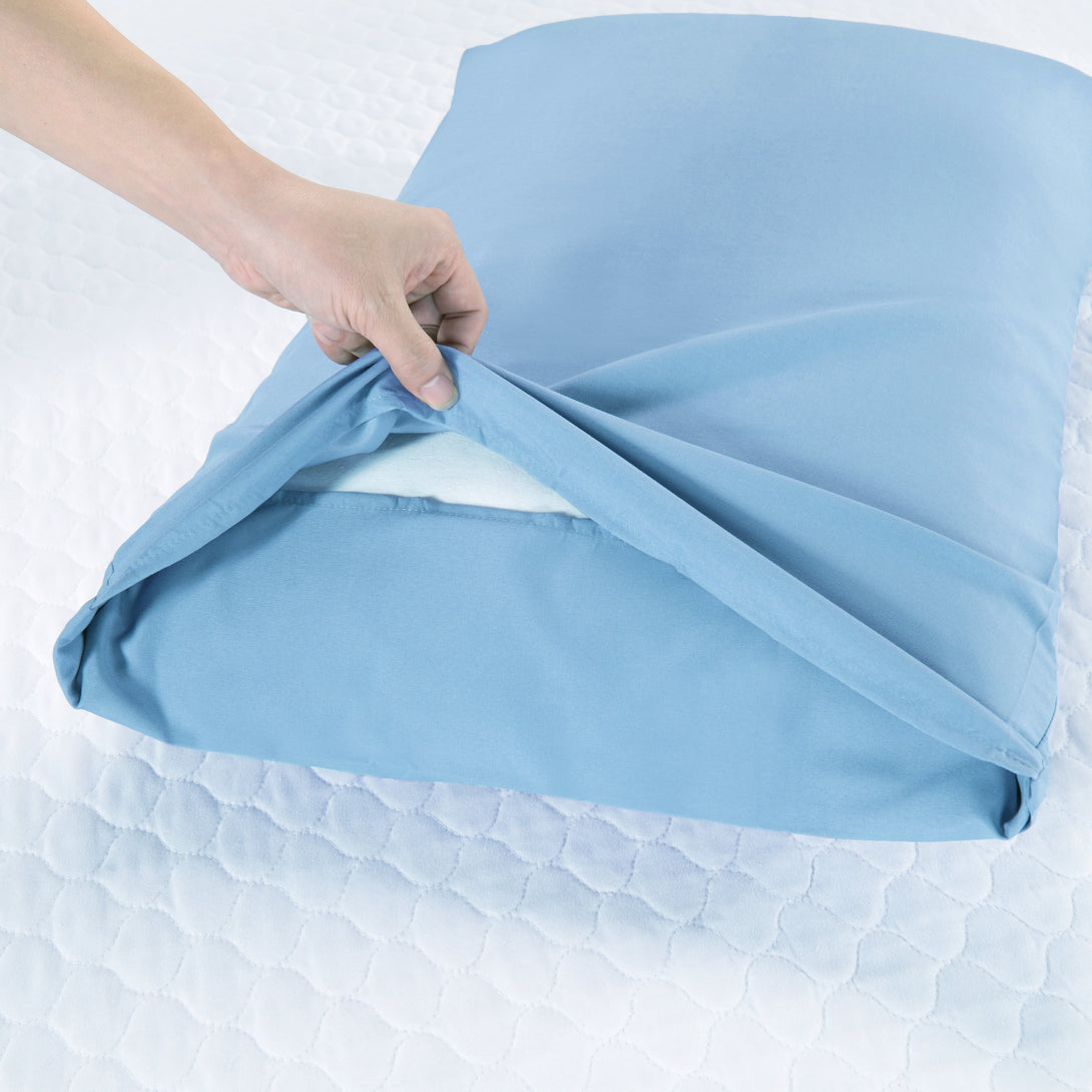 Sonia Moer Super Soft Brushed Microfibre Pillowcases - Non Iron Breathable Hypoallergenic Pillowcases set of 2
