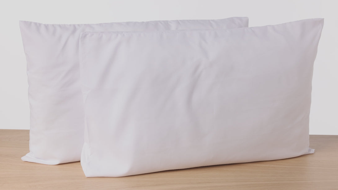 Sonia Moer Super Soft Brushed Microfibre Pillowcases - Non Iron Breathable Hypoallergenic Pillowcases set of 2